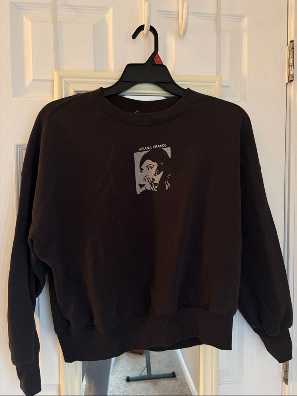 Ariana Grande Dark Brown Crewneck
